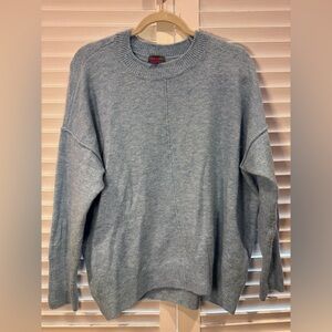 Vince Camuto Light Blue Oversized Sweater Medium Cozy Knit